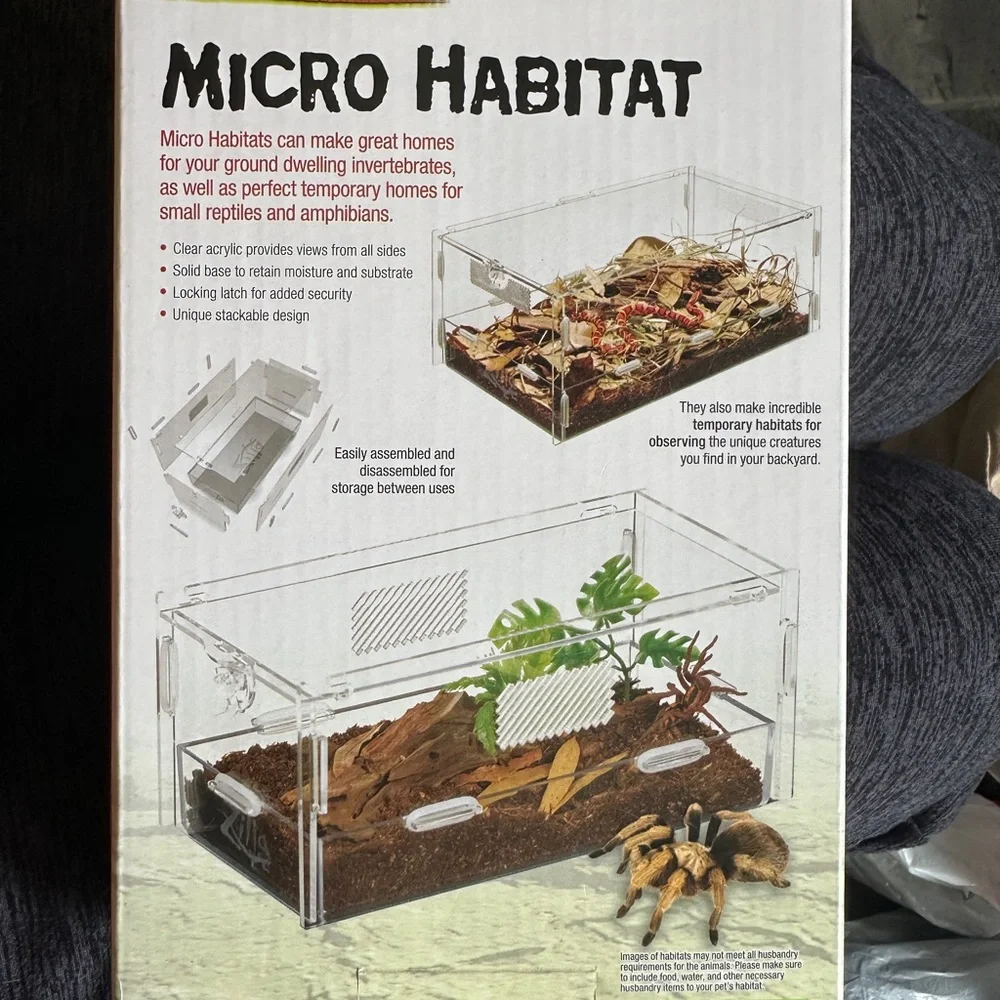 Zilla spider/bug/reptile Micro Habitat
